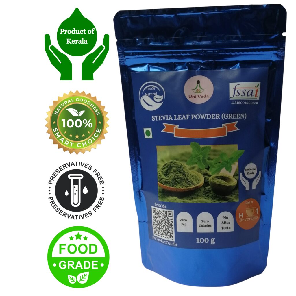 STEVIA LEAF POWDER100 GM (GREEN) Kerala Ayurvedaa