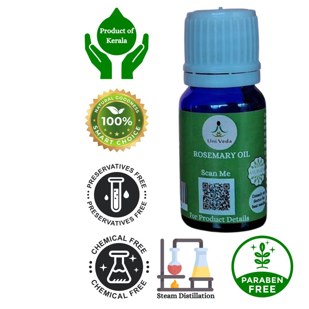 ROSEMARY OIL 10 ML Kerala Ayurvedaa